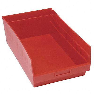 QUANTUM STORAGE SYSTEMS QSB810RD G7035 Shelf Bin Red Polypropylene 8 in