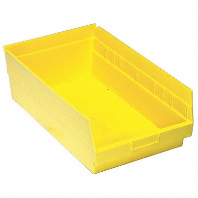 QUANTUM STORAGE SYSTEMS QSB810YL G7035 Shelf Bin Yellow Polypropylene 8 in