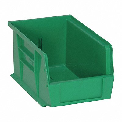 QUANTUM STORAGE SYSTEMS QUS221GN G7039 Hang and Stack Bin Green PP 5 in