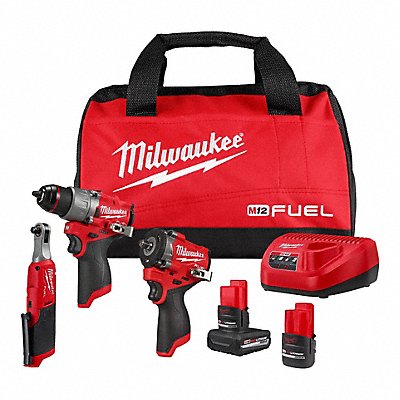 MILWAUKEE 342423 M12 FUEL 3PC AUTO KIT