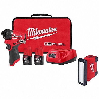 MILWAUKEE 345322000000 Impact Driver Kit and Light 3600 RPM