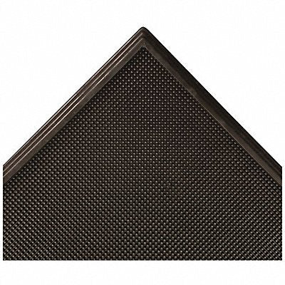 NOTRAX 346S2432BL Footwear Sanitizing Mat Black Rubber