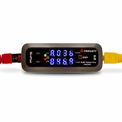 TRIPLETT POE2000 PoE (Power over Ethernet) Tester Pro