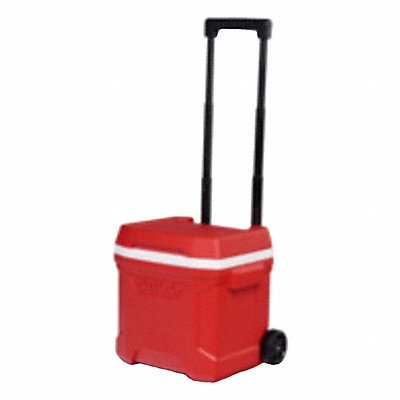 IGLOO 34812 Roller Chest Cooler Red 16 qt