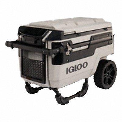 IGLOO 34938 Roller Chest Cooler White 70 qt