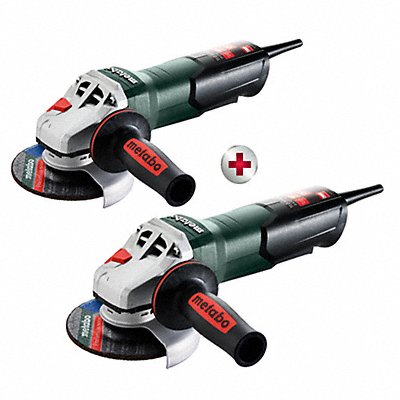 METABO 603624420603624000 Angle Grinder 120VAC. 6.0 lb Corded PK2