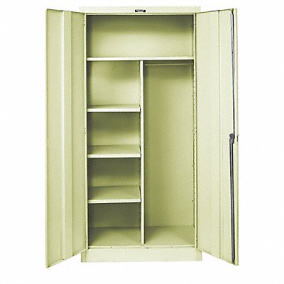 HALLOWELL 865C24APT K4196 Storage Cabinet 78 x48 x24 Tan 4Shlv