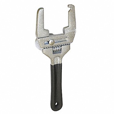 GRAINGER 34A518 Adjustable Wrench Steel 10-1/2