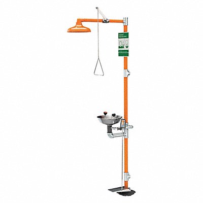 GUARDIAN EQUIPMENT G1902HFC Eye Wash/shower Safety Station