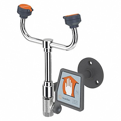 GUARDIAN EQUIPMENT G1819 Wall Mtd Emergency Eye Wash