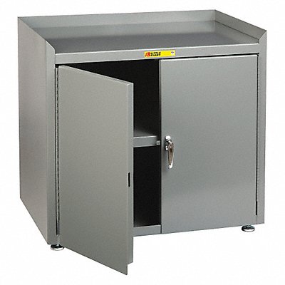 LITTLE GIANT MC32D2424LL Storage Cabinet 41 x24 x24 Grey 1Shlv