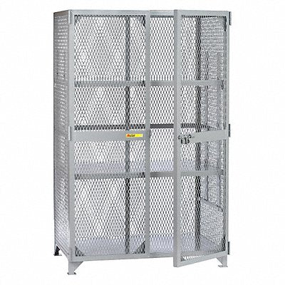 LITTLE GIANT SL2A3060 Storage Locker 78 x61 x33 Grey 2Shlv