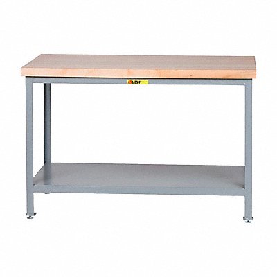 LITTLE GIANT WTS2448LL Workbench Butcher Block 48 W 24 D