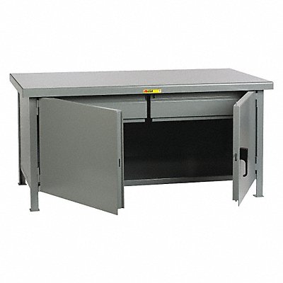LITTLE GIANT WWC36722HD Cabinet Workbench Steel 72 W 36 D