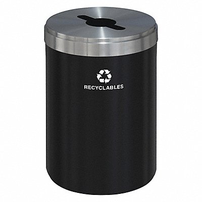 GLARO M2042BKSAR Recycling Container Black 41 gal.