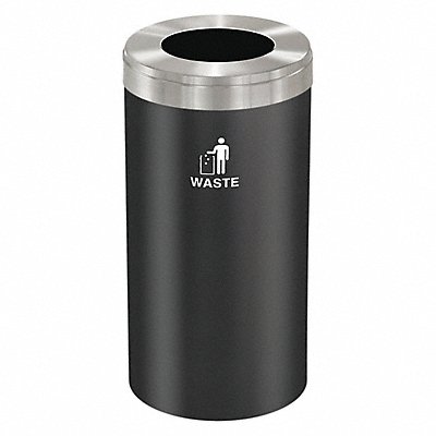 GLARO W1542BKSAW Recycling Container Black 23 gal.