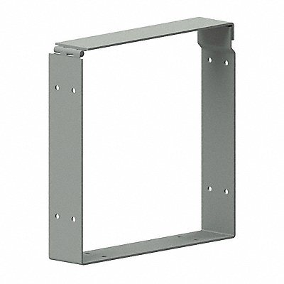 WIEGMANN C0404 Wireway Connector 4x4 Sq In Steel Grey