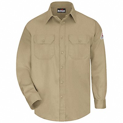 VF IMAGEWEAR SLU8KHRGXL G7302 FR Long Sleeve Shirt Button Khaki XL