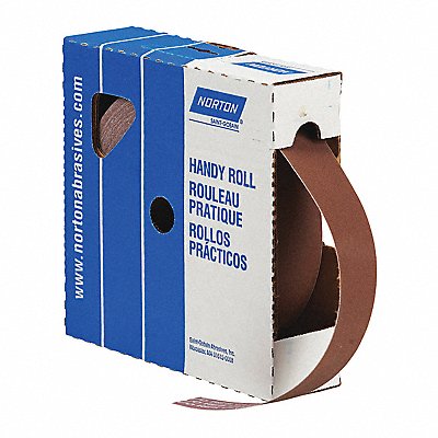 NORTON 66261126266 Abrasive Utility Roll 1 in W 150 ft L
