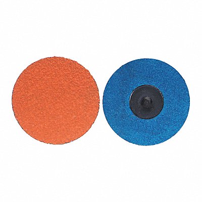 NORTON 66261058708 Quick Change Disc 3in.Dia. Coarse Fiber