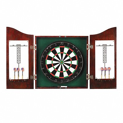 HATHAWAY BG1041CH Dartboard Dark Cherry 25-1/2inH x 44inW