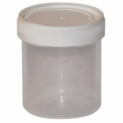 ABILITY ONE 653000NIB0121 Jar 90 mL 64 mm H Clear PK60