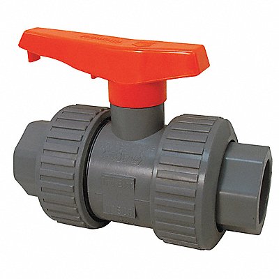 CHEMTROL MA930U6 Manual 2-Way Ball Valve Socket PVC