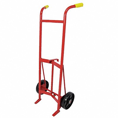 DAYTON 34D664 Drum Hand Truck 1000 lb Steel Red