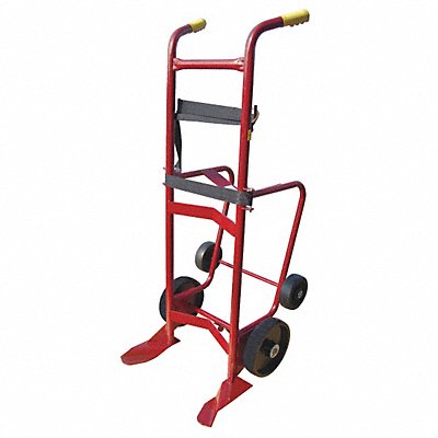 DAYTON 34D665 Drum Hand Truck 1000 lb Steel Red