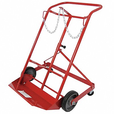 DAYTON 34D674 Cylinder Hand Truck 500lb 42 x19 x24-1/2