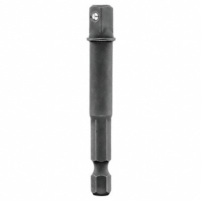 DEWALT DW2541IRB Impact Socket Adaptor Steel Blk 1/4 in PK25