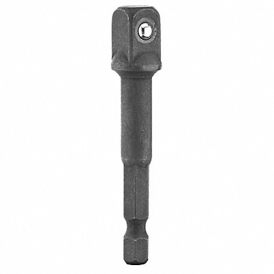 DEWALT DW2542IRB Impact Socket Adaptor Steel Blk 1/4 in PK25