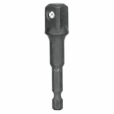 DEWALT DW2547IRB Impact Socket Adaptor Steel Blk 1/4 in PK25