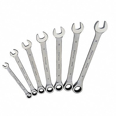 WESTWARD 34D939 Combination Wrench St CV Steel Satin Standard