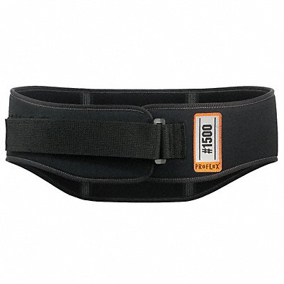 PROFLEX BY ERGODYNE 1500 Back Support Black Foam Nylon Rubber XL
