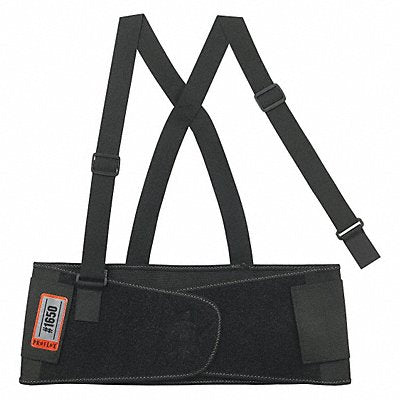 PROFLEX BY ERGODYNE 1650 Back Support Black Elastic M