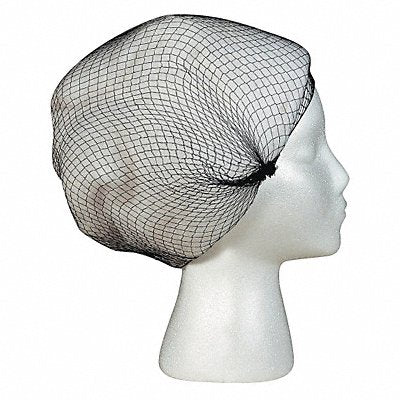 CELLUCAP HN3BKM Hairnet Nylon Black 24 in PK144
