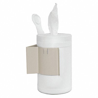 BOWMAN DISPENSERS BWX010412 Disposable Wipe Bracket Beige PC Steel