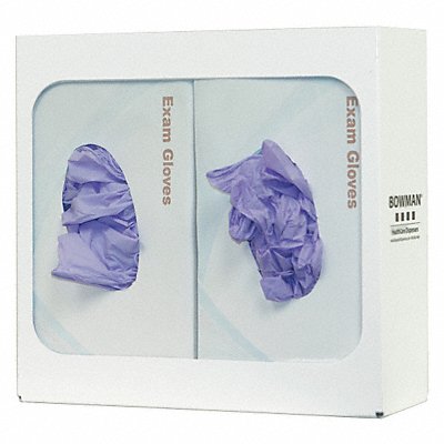 BOWMAN DISPENSERS GB002 Glove Box Dispenser 2 Boxes