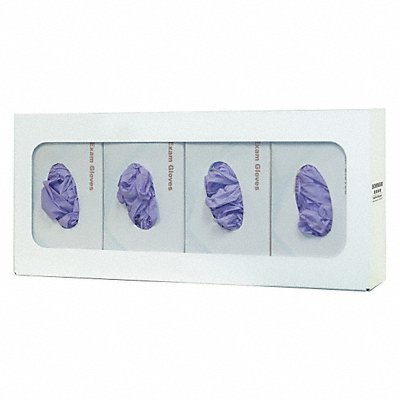 BOWMAN DISPENSERS GB059 Glove Box Dispenser 4 Boxes