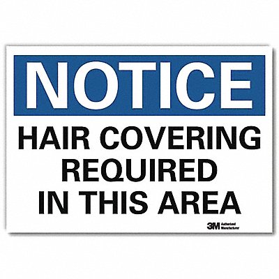 LYLE U51246RD14X10 Notice Sign 10x14in Reflective Sheeting