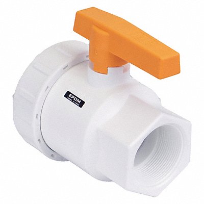 BANJO UV204FPFD Manual 2-Way Ball Valve NPT Polypro