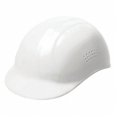 ERB SAFETY 67 J5343 Bump Cap Baseball Pinlock White