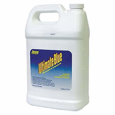 JENNY ULTIMATE BLUE 1051210 Compressor Oil 1 gal Bottle 30 SAE Grade