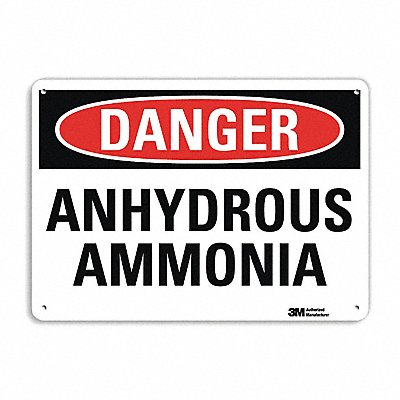 LYLE U31103NA14x10 Danger Sign 7 in x 14 in Aluminum