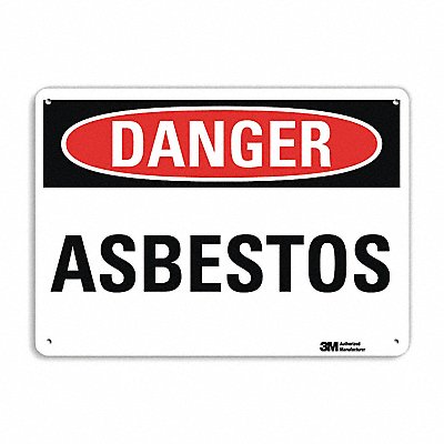 LYLE U31107NA10x7 Danger Sign 7 in x 10 in Aluminum