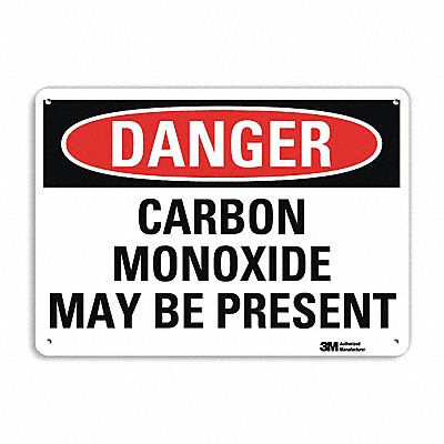 LYLE U31150RA10X7 Danger Sign 7 in x 10 in Aluminum