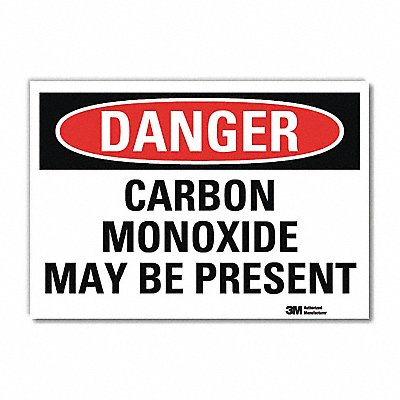 LYLE U31150RD7X5 Danger Sign 5inx7in Reflective Sheeting