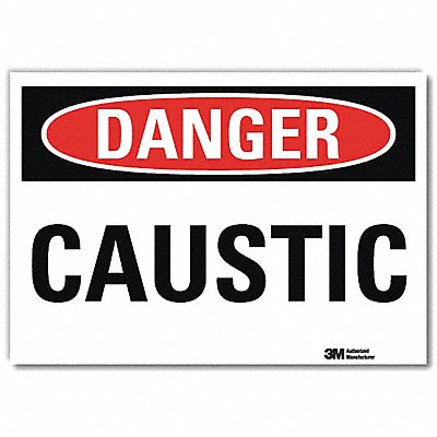 LYLE U31151RD14X10 Danger Sign 10inx14inReflective Sheeting