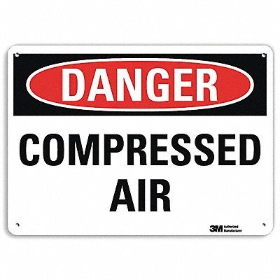 LYLE U31184NP10X7 Danger Sign 7 in x 10 in Plastic